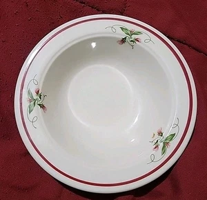 Vintage Homer Laughlin China Seville 5.5 Inch Bowl Pink Flowering Violets - Picture 1 of 3