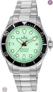 RATIO FreeDiver Sapphire Crystal Diver Watch Japanese Automatic Movement Dive - Picture 1 of 7