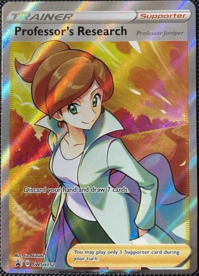 Professor's Research SWSH152 SWSH: Sword & Shield Promo Holo Pokémon Card - Image 1 of 2