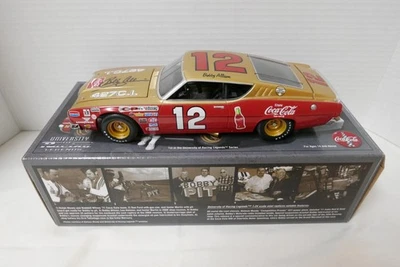Autographed 1969 Bobby Allison #12 Coca-Cola Mercury 1/24 University Diecast - Image 1 of 4