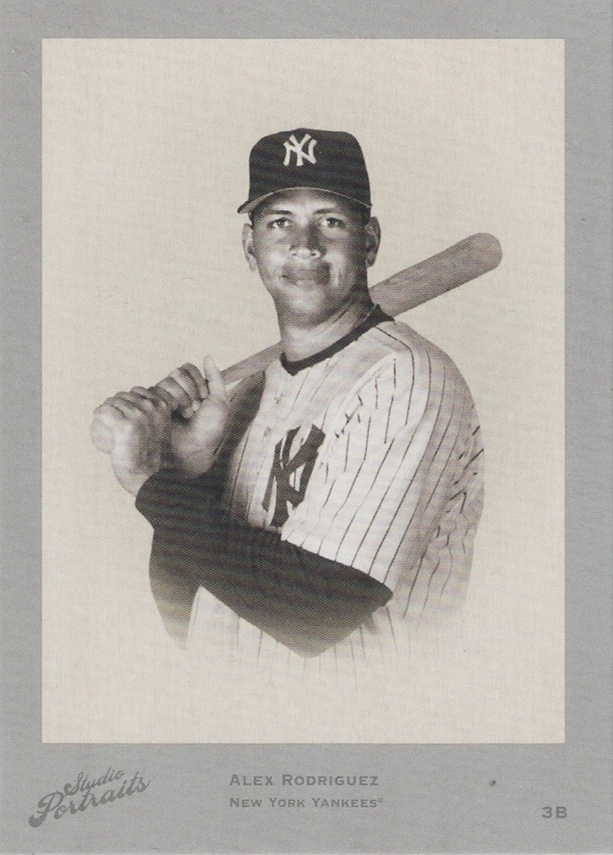 2005 Donruss Studio портреты #SP-85 Алекс Родригес #17/25 - New York Yankees - Изображение 1 из 3