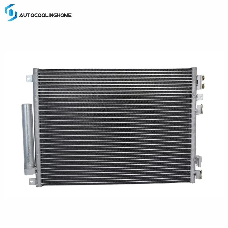 Unidade condensadora AC para 2005-2014 Chrysler 300 Dodge Charger alumínio + secador - Imagem 1 de 4
