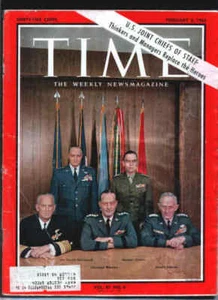 TIME magazine F5 1965 US JOINTS CHIEFS OF STAFF-Vietnam - Picture 1 of 1