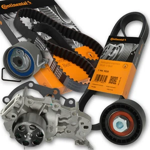 CONTI Zahnriemen + Spannrolle + Wasserpumpe AM + Keil.+ Renault Clio 3.. 1,2 16V - Bild 1 von 8