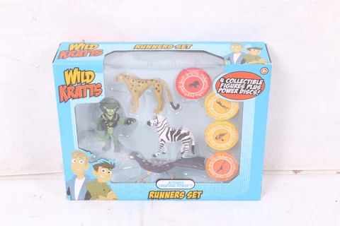 Wild Kratts Toys Runners 4 Pack Action Figure Set -Activate Creature Power Cover