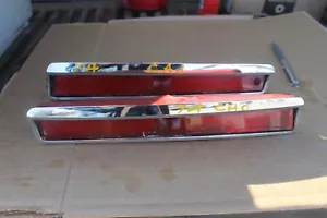 1974 1975 1976 Cadillac Deville Rear Marker Lights *NICE* , EXCELLANT Cond. FBR - Picture 1 of 2