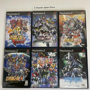 Lot 6 set Super Robot Wars Taisen Impact MX α A.C.E. BANPRESTO PS2 Japan Ver. - Picture 1 of 19