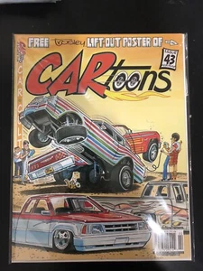 Cartoons Magazine #43 Feb/March 2022 - Car Culture Humor Auto - Bagged & Boarded - Picture 1 of 1