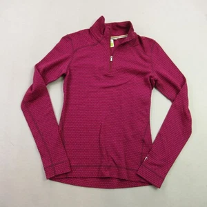 Smartwool Sweater Womens Medium Long Sleeve 1/4 Zip Casual Outdoor Pullover - Picture 1 of 11