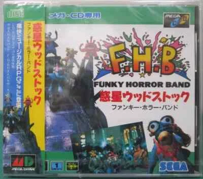 SEGA MEGA CD FUNKY HORROR BAND ⭐⭐ ⭐ COLLECTORS CONDITION NEW SEALED F.H.B ⭐⭐ ⭐ - Image 1 of 2