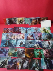 Magic Art Series set complet Kaldheim 81 cartes illustrees année 2021 Lot - Foto 1 di 4