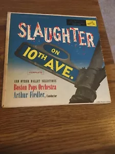Slaughter on 10th Ave. 3 Dances Fancy Free, Boston pops , Arthur Fiedler 7" EP, - Picture 1 of 4