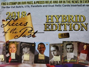 2018 Pieces of the Past Hybrid Edition Declaration of Independence Select Card