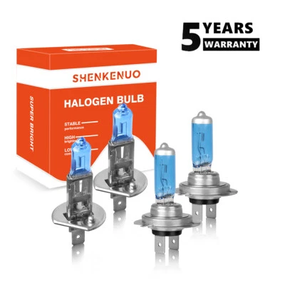 H1 H7 For Hyundai XG350 Sedan 4-Door 3.5L 2002-2005 Halogen Headlight Hi-Lo - Image 1 of 4