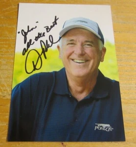 Fotografía firmada autografiada por golfista Dan Pohl 5X7 PGA Tour Golf - Imagen 1 de 3