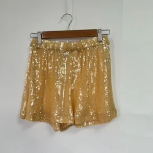 Calzoncillos boxer Free People FP x EastNWestLabel de lentejuelas transparentes. Beige neutro. Pequeño - Imagen 1 de 4