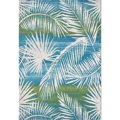 Тропический остров пальмы прибрежный ковер ** Бесплатная доставка ** - Изображение 1 из 4