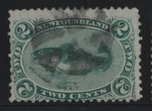 #24 Newfoundland Canada used fancy cancel - Picture 1 of 2