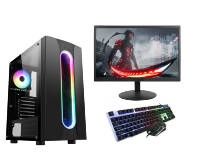 FCS Ultra Fast Gaming Computer PC Bundle Intel Core i7 i5 i3 16GB GTX 1050 Ti - Image 1 of 4