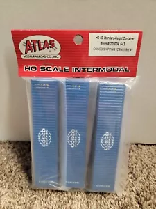 Atlas HO Züge Cosco Versand #1 3er-Set 40' Standardbehälter 20006543 - Bild 1 von 1