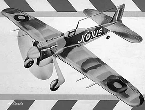 Planes de Warbird de perfil: Hawker Typhoon de Del Gatto - Equipado por Enterprise - Imagen 1 de 3