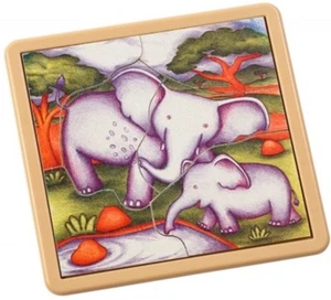 BRAND VOILA TOY KIDS STRATEGIC ELEPHANT BOARD GAME GIFT SAFARI JIGSAWS PUZZLE - Picture 1 of 6