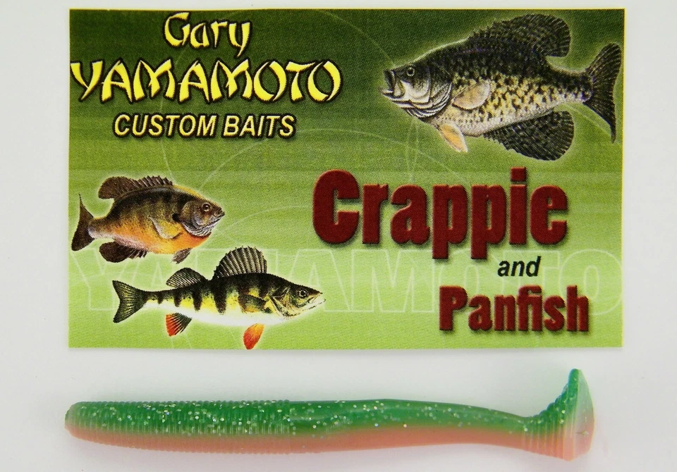 RARE Gary Yamamoto Crappie Panfish Swim Senko C31-10-932 Electric Chicken Pink - Image 1 of 1