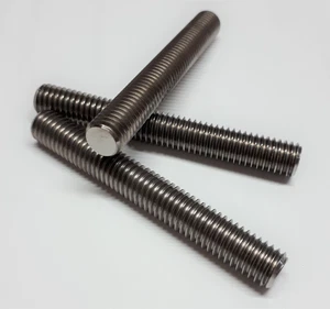 3 x Titan Grade 5 Gewindestifte DIN 976/ Titanium Gr. 5 Threaded pins M8 x 60 - Bild 1 von 1