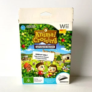 Animal Crossing: Let’s Go To The City - Big Box & Wii Speak - Nintendo Wii - Picture 1 of 8