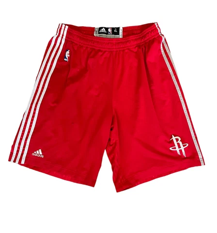Adidas Houston Rockets Stitch Climacool Red Basketball Shorts Men’s Size XL +2" Cover