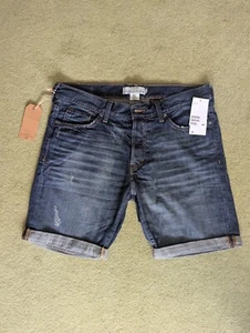 H&M Men's Denim Shorts - Size 31 Waist - Brand New - Picture 1 of 8