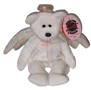 Ty Beanie Baby - HALO the Angel Bear (Special Olympics Exclusive Version) MWMTs - Picture 1 of 11