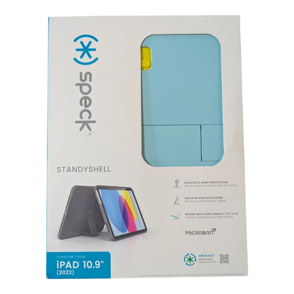 Aa1-N Speck Standyshell Case for Apple iPad (10.9 Inch 2022) - Teal - Image 1 of 2