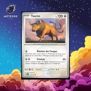 Carte Pokemon Tauros 128/165 151 Écarlate & Violet Français - Picture 1 of 2