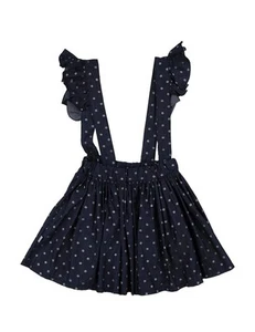 Designer Magil Girl's Skirt with Suspenders, size 8, New no Tag, Made in Italy - Picture 1 of 5