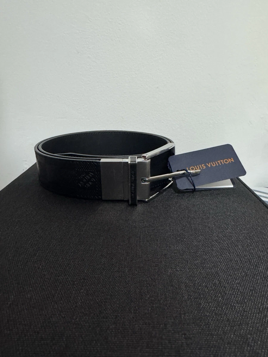 Louis Vuitton Leather Black Belts for Men for sale | eBay