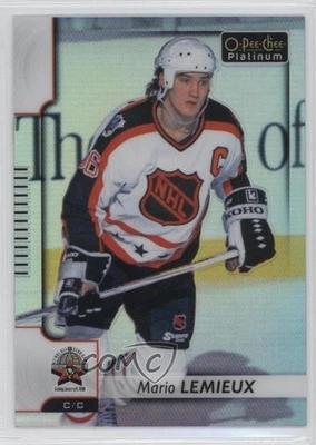 2017-18 O-Pee-Chee Platinum Legends Rainbow Mario Lemieux #141 HOF - Image 1 of 2