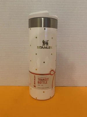 Stanley Aero Light Transit Bottle 16oz - Frost Polka Dot Christmas Theme (NEW) - Image 1 of 4