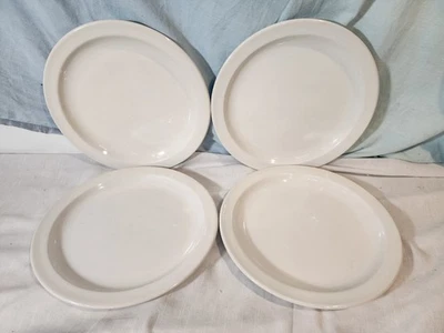 Midwinter Stonehenge White Dinner Plates, Set of 4, NICE! - Image 1 of 4