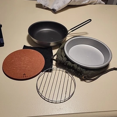 GSI Bugaboo Ceramic 8" Frypan Cooking Kit w/ Cordura Bag - Image 1 of 4