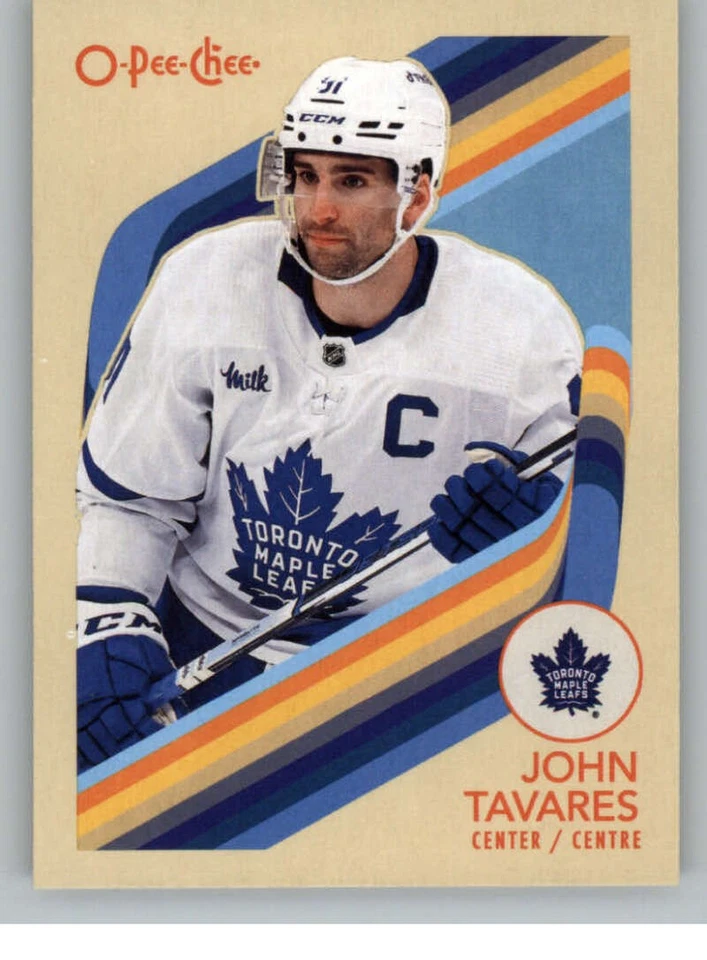 2023-24 O-Pee-Chee OPC NHL Hockey Retro Border Cards Pick From List #01-200 - Image 1 of 1