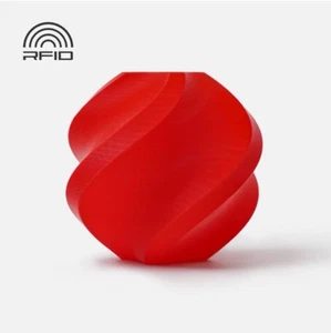 Bambu Lab PLA Basic Red Filament - hochwertige, glatte Oberfläche, einfach zu bedrucken - Bild 1 von 2