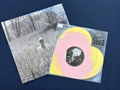 Taylor Swift Folklore in The Weeds (Limited Edition Deluxe LP & Lover Live Heart Foto 1 de 4