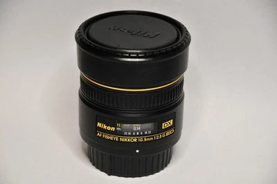Nikon DX AF Fisheye Nikkor 10.5mm f2.8 G ED - As New Condition (free Postage) - image 1 of 4