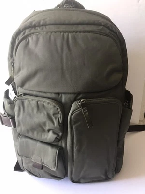 VERA BRADLEY CLIMBING IVY GREEN UTILITY LARGE COTTON TRAVEL BACKPACK/LAPTOP NWT - Image 1 of 4