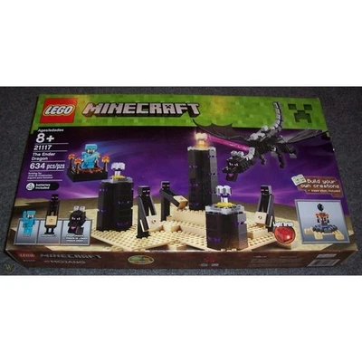 NUEVO LEGO Minecraft End Battle 21117 The Ender Dragon - Caja dañada abierta retirada Foto 1 de 2