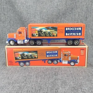 Lionel TMT-18018 Box Trailer Toy Truck W/Operating Lights Sounds-Coinbank NIB - Picture 1 of 17