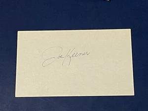 Joe Keener Signed Autograph 3x5 Index 1976 Montreal Expos TOUGH - Picture 1 of 1
