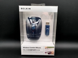 Belkin Wireless Comfort Mouse F5L030-BGP - Black - BRAND NEW - Picture 1 of 3
