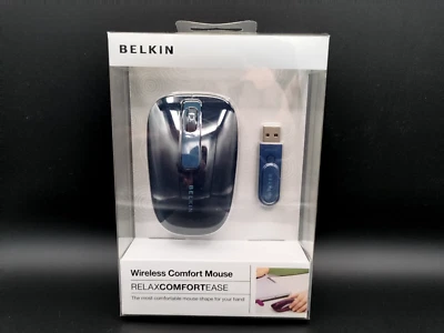 Belkin Wireless Comfort Mouse F5L030-BGP - Black - BRAND NEW - Image 1 of 3